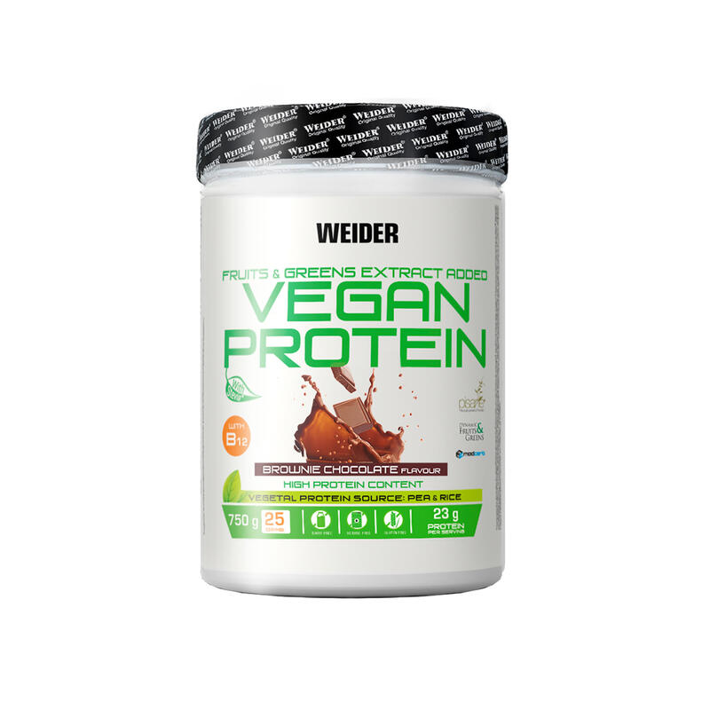 Proteína vegetal VEGANA 23g Proteina de guisante sabor Chocolate 750 g