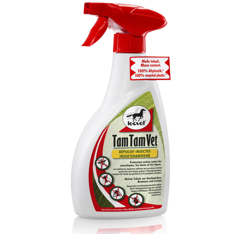 Insectenwerende spray voor paarden en pony's Tam Tam Vet 550 ml