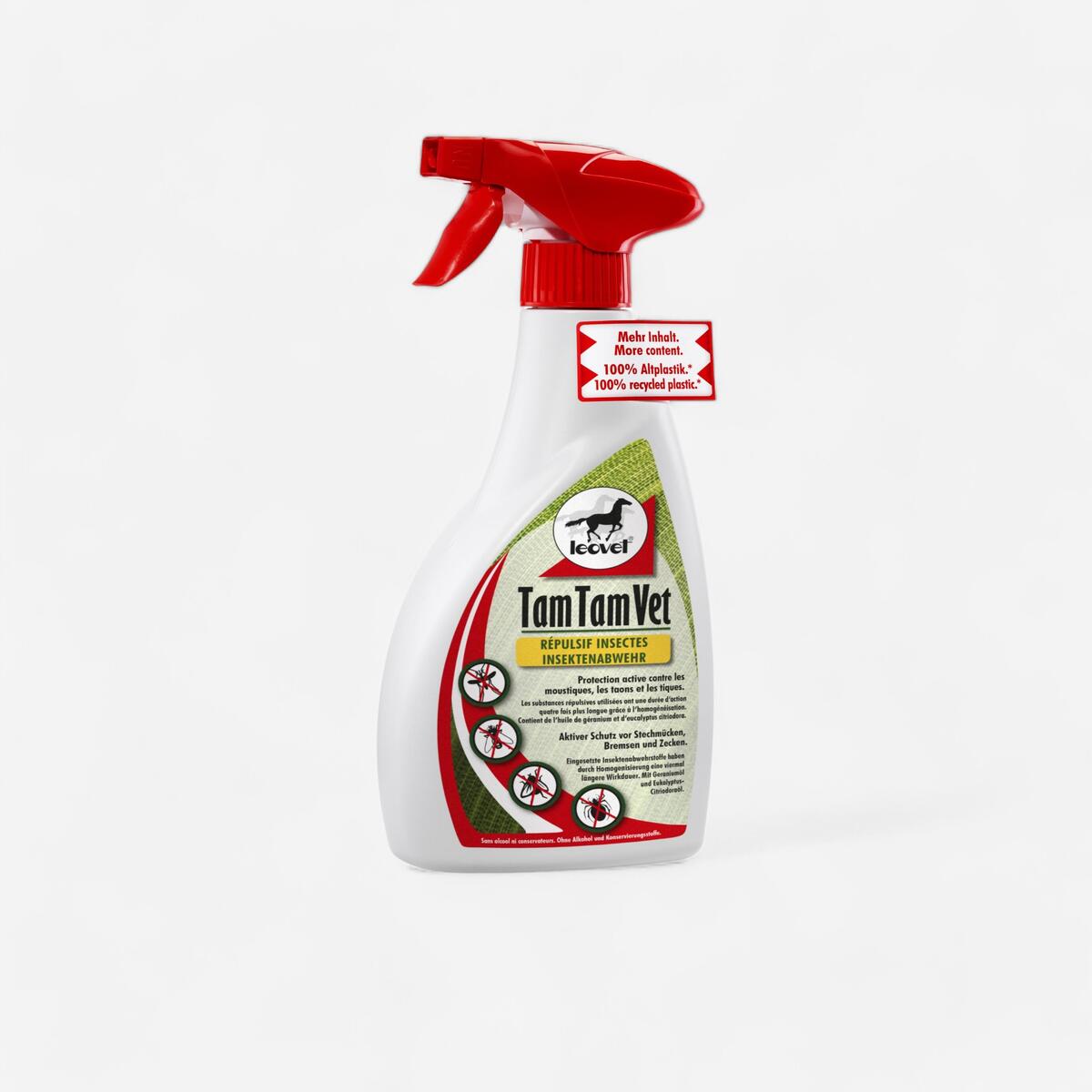 Répulsif anti-insecte spray Cheval et Poney - Tam tam vet 550 ml LEOVET