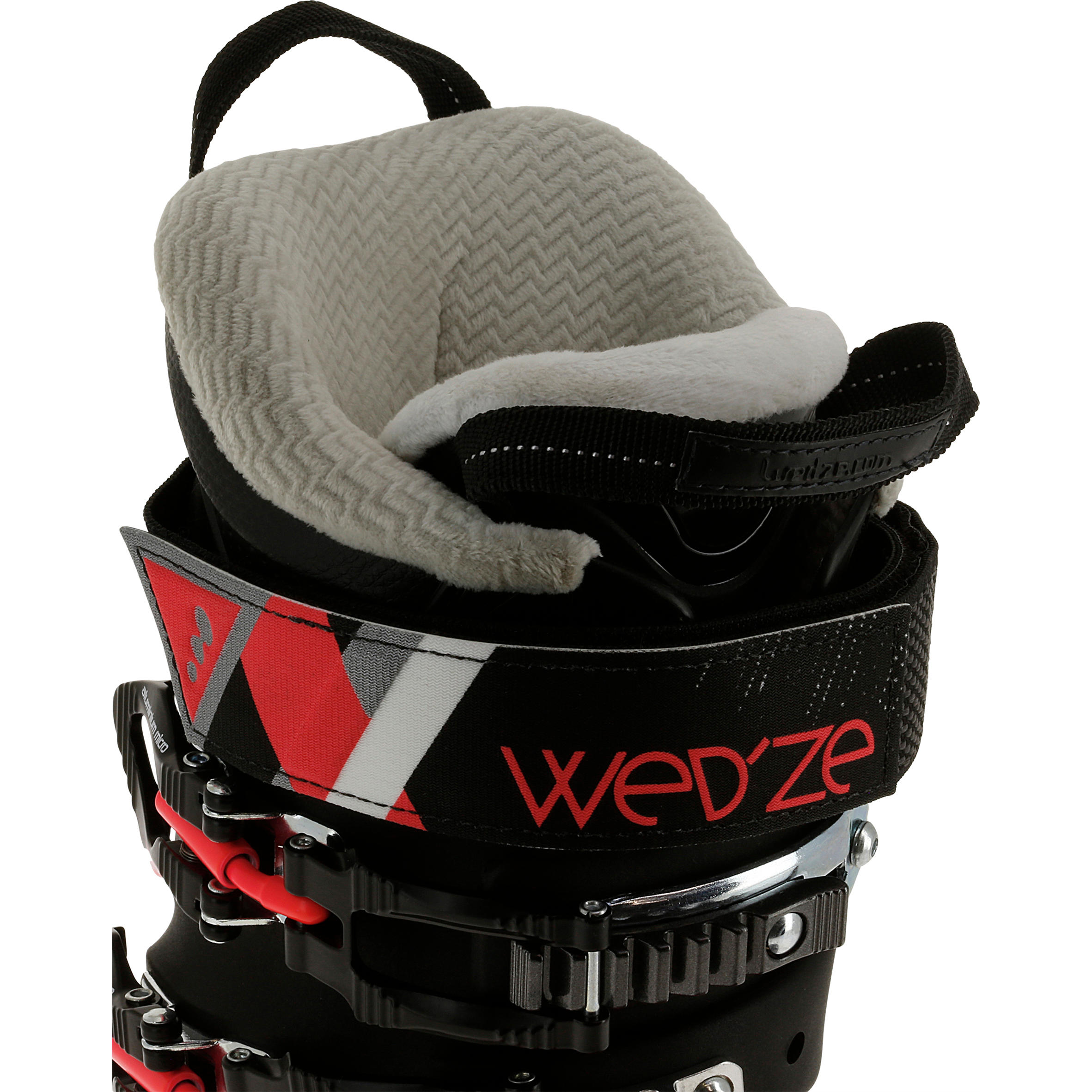 MID 75-85 Women's Ski Boots - Black and Pink 9/16