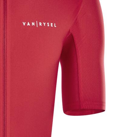 Maillot Vélo Route manches courtes été Homme - NEO-RACER rouge