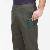 Men's NH500 Regular off-road hiking trousers