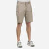 SHORTS SENDERISMO - NH500 REGULAR - HOMBRE BEIGE