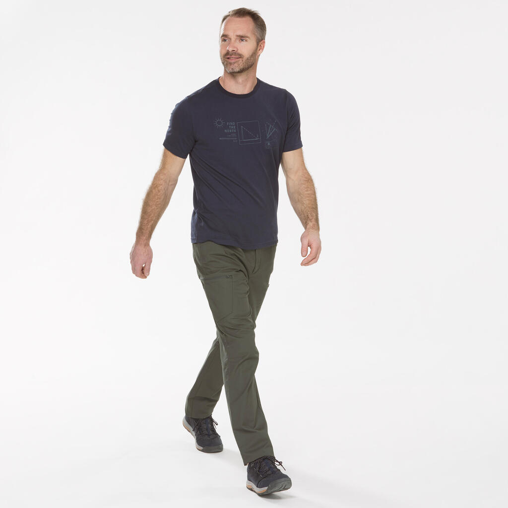 Pantalón de senderismo para Hombre Quechua NH500 verde