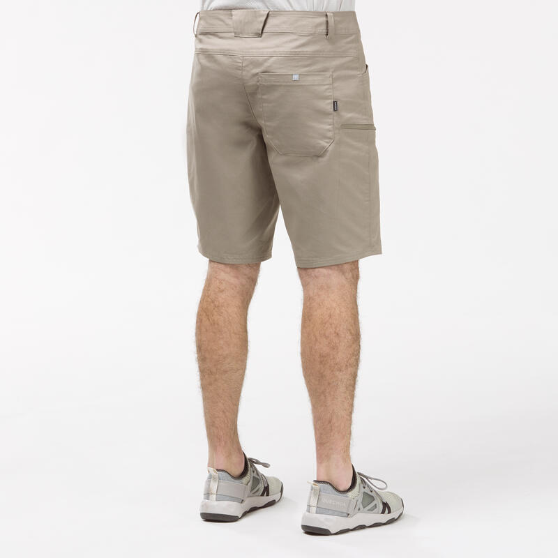 Short trekking uomo NH500 REGULAR beige