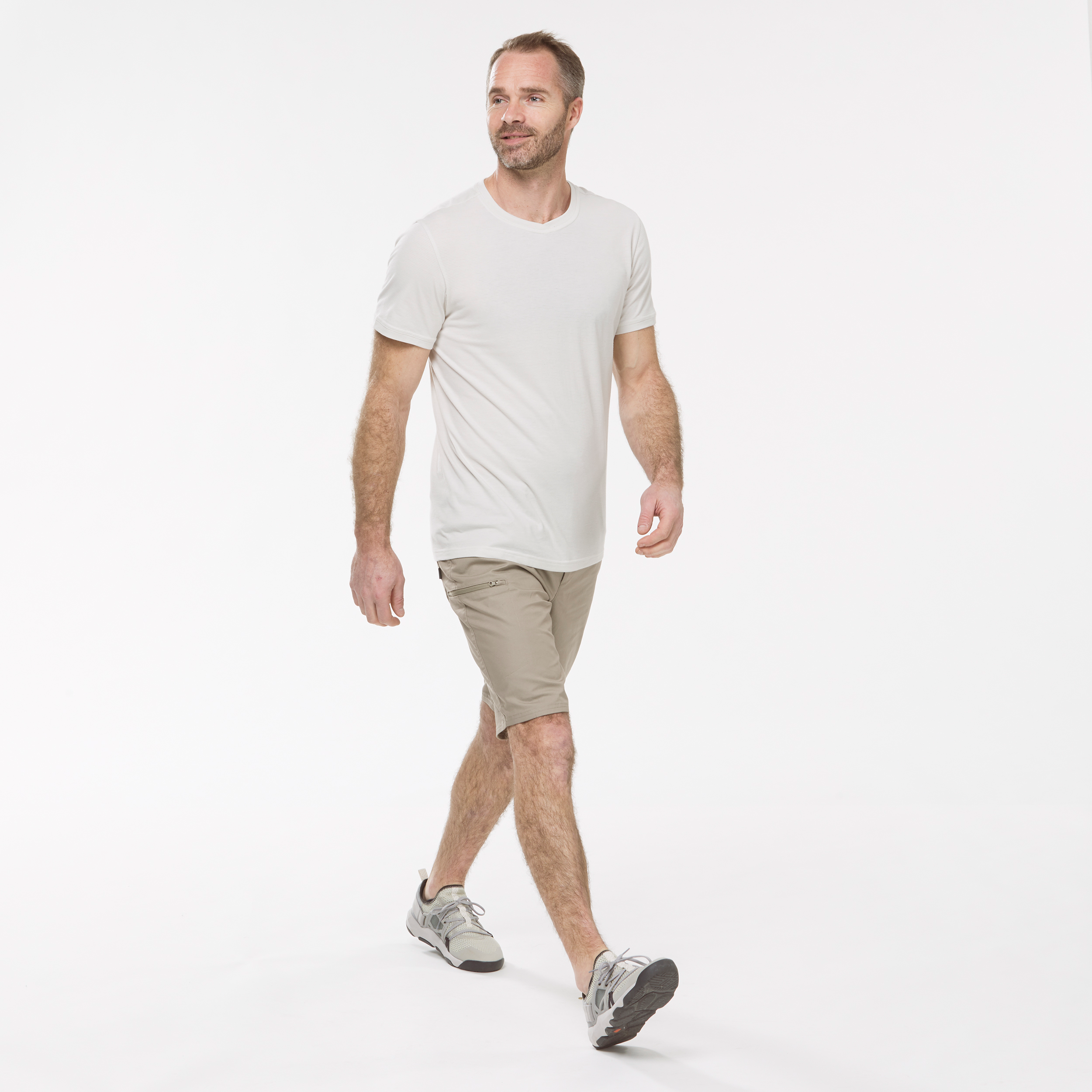 Short de randonnée homme, nh500 regular beige - Randonnée - Trek - Quechua- Clubs - Entreprises - Collectivités - Associations