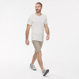 Short de randonnée - NH500 Regular - Homme - Beige