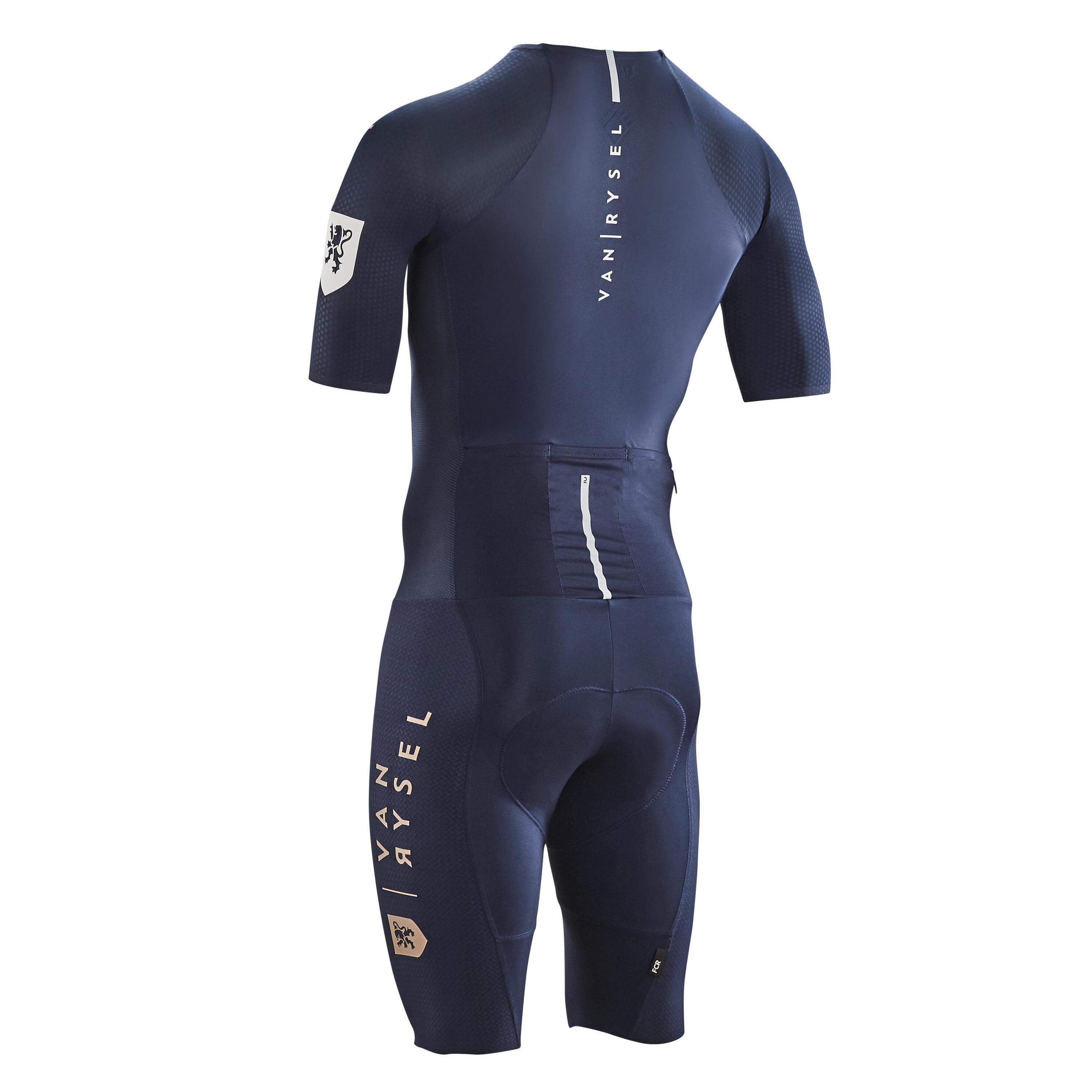 Road Cycling Aerosuit Racer Team - Blue 2/7