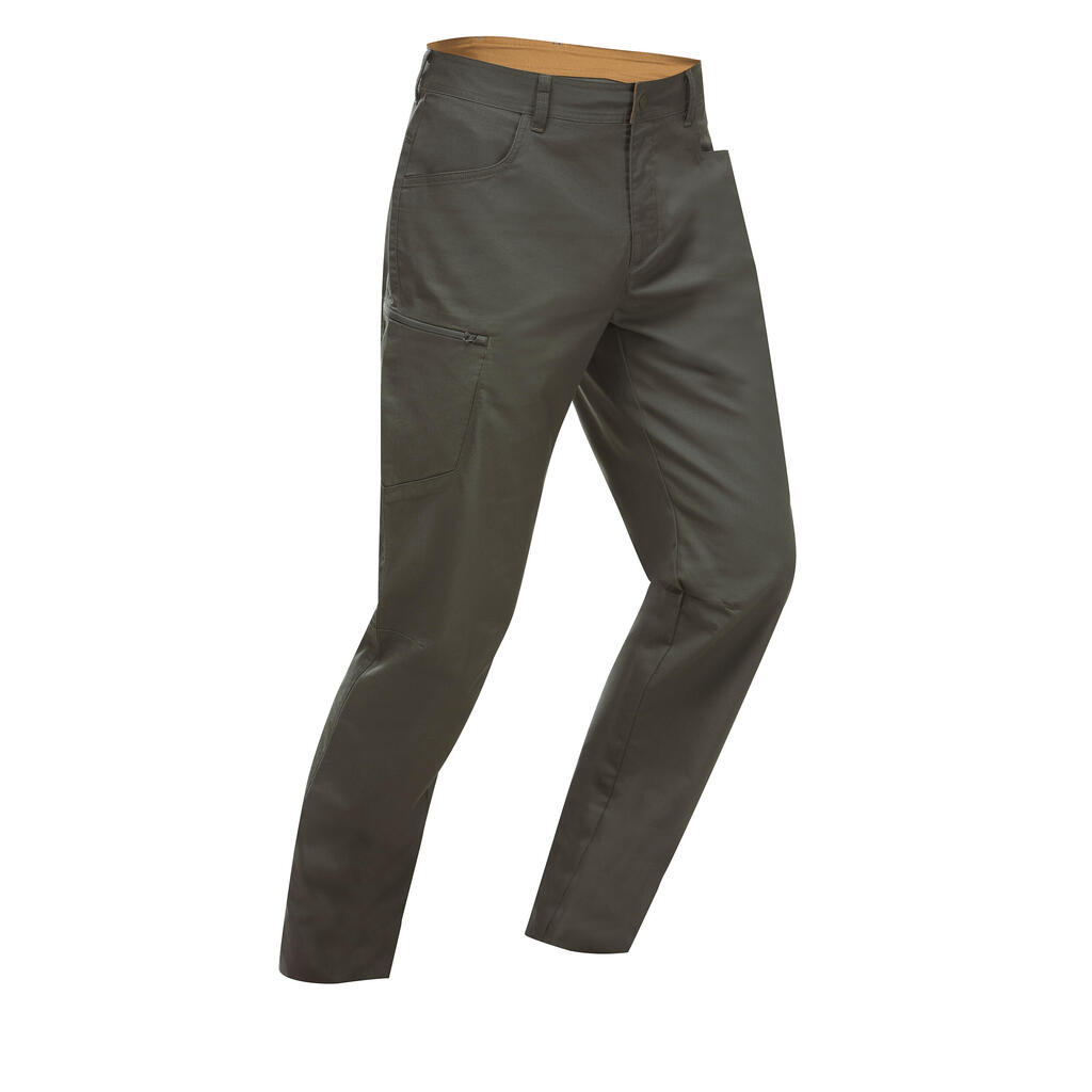 Pantalón de senderismo para Hombre Quechua NH500 verde