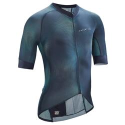 Maillot Vélo Route ENDURANCE RACER bleu changeant