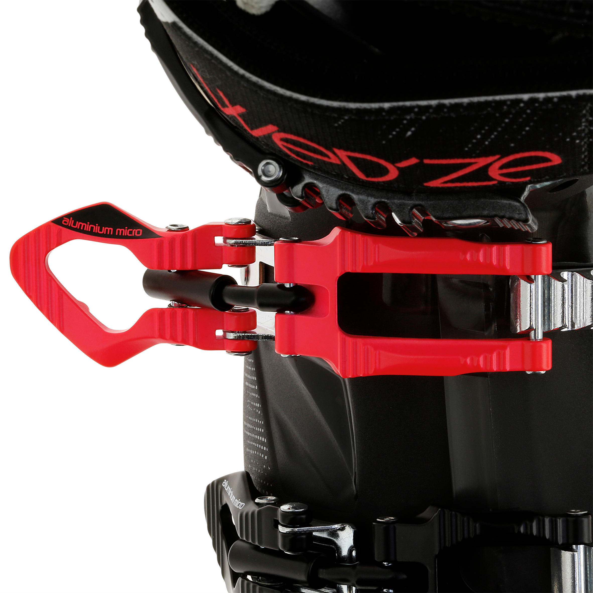 MID 75-85 Women's Ski Boots - Black and Pink 8/16