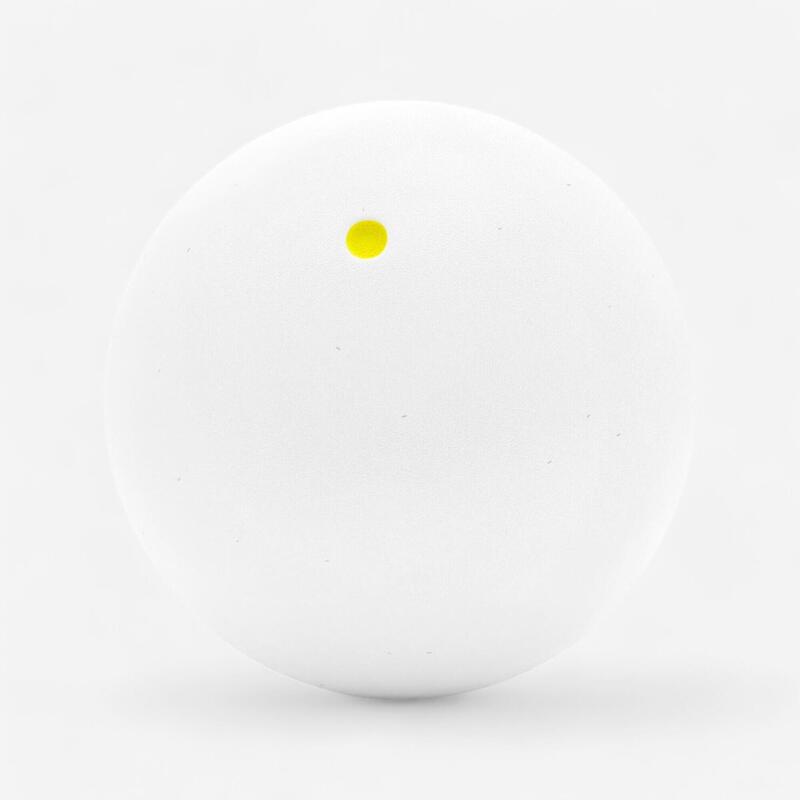 BALLE DE SQUASH SB 960 PRO x1 Blanche Point Jaune