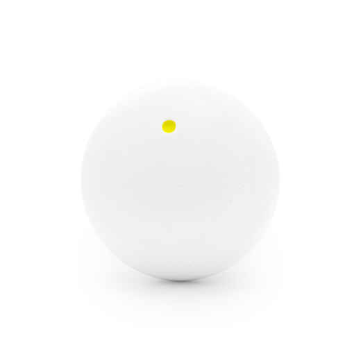 Squash Ball SB 960 Yellow Dot - White