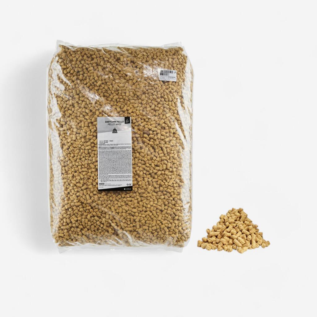 Peleti iz sladke koruze za krapolov (8 mm, 20 kg)