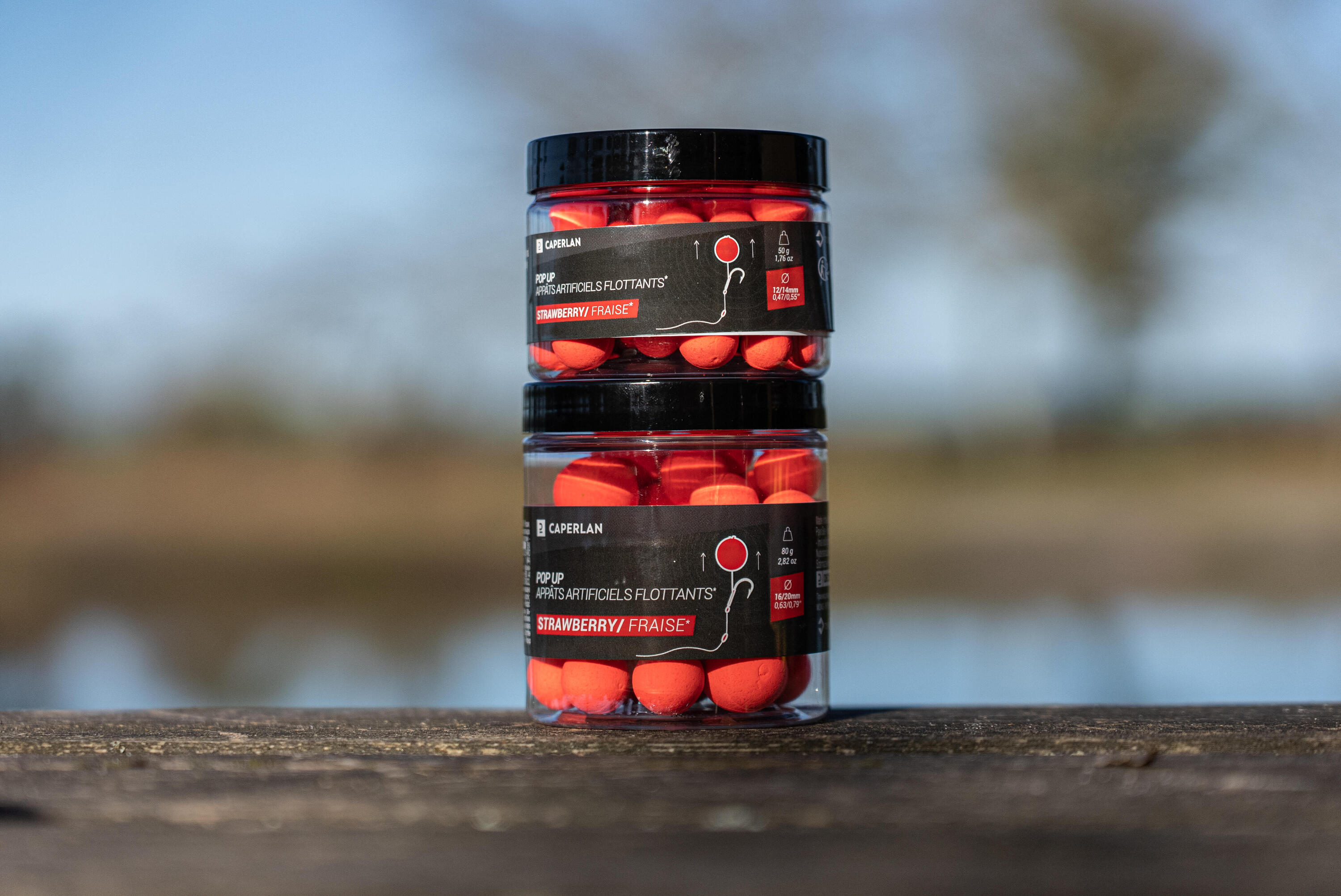 Boilies Carpfishing Pop-Ups Flotantes Fresa 12-14 mm 4/5