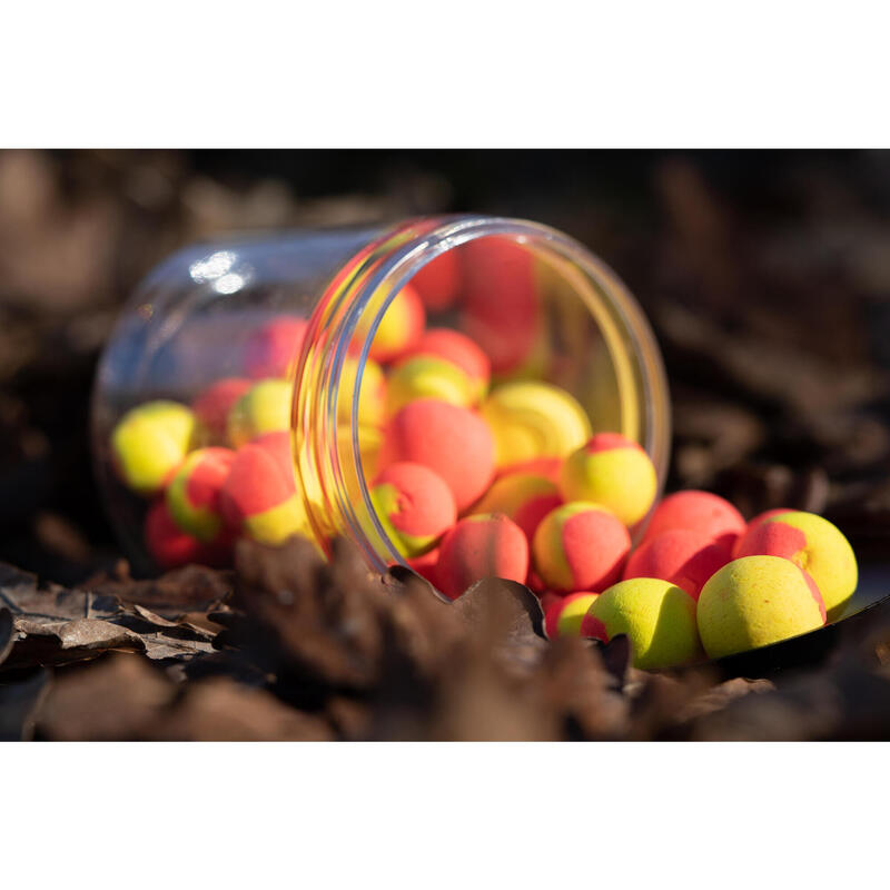 Boiles galleggianti carp fishing POP-UPS strawbanana 12-14 mm