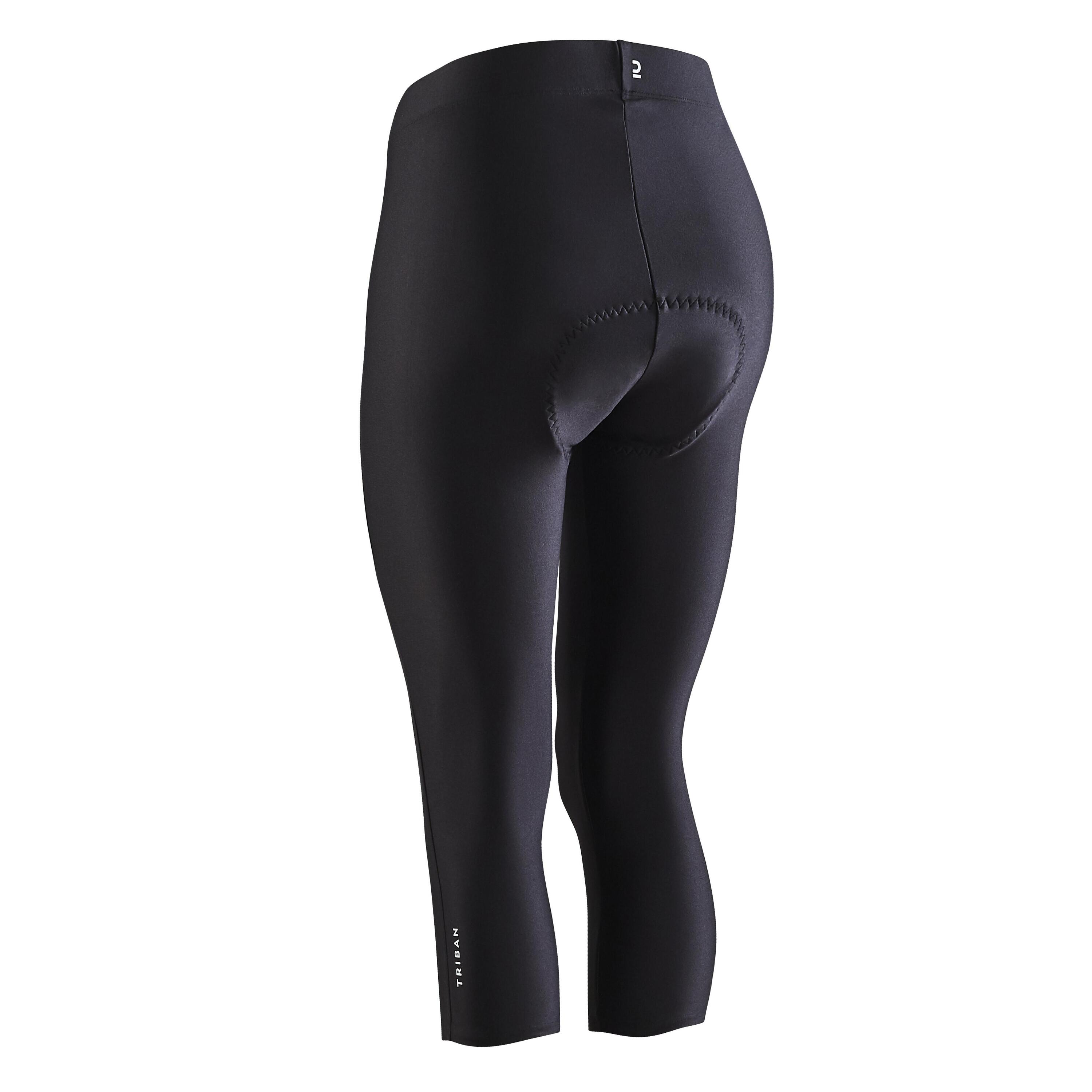 Women's Cycling 3/4 Tights 100 2/4