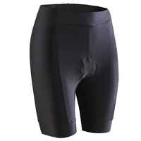 Culotte ciclismo corto mujer Van Rysel 100 negro