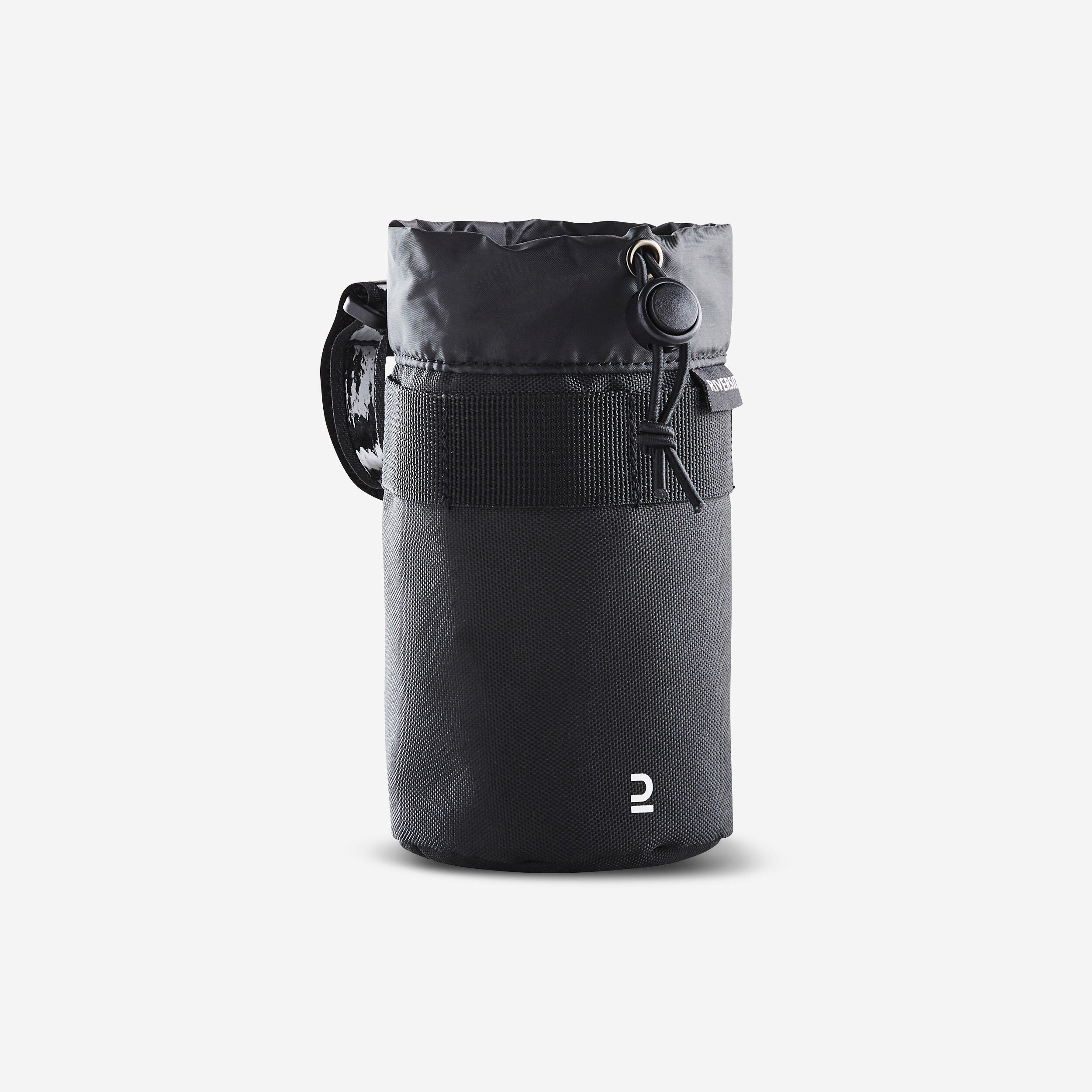 Riverside - Porte-bidon De Cintre De Vélo En Textile. - Sacoche De Guidon - Accessoires Velo - Noir - Taille Unique - Decathlon