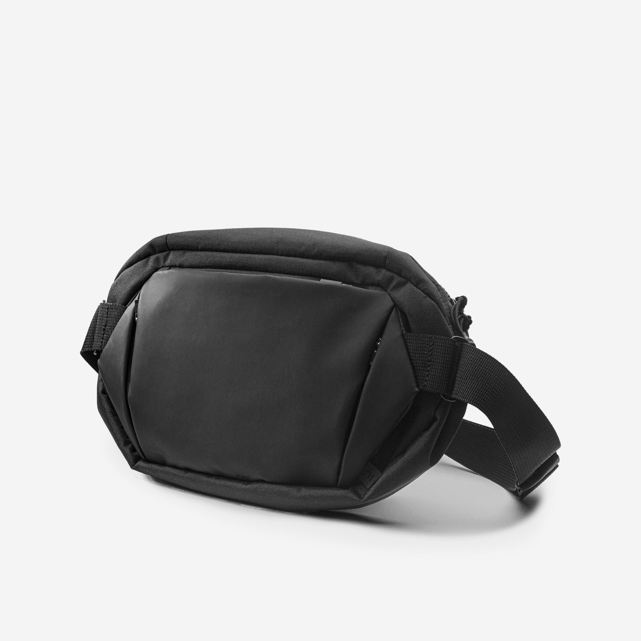Decathlon Forclaz Compact 2in1 tote bag - TRAVEL 15L - black | Lazada PH