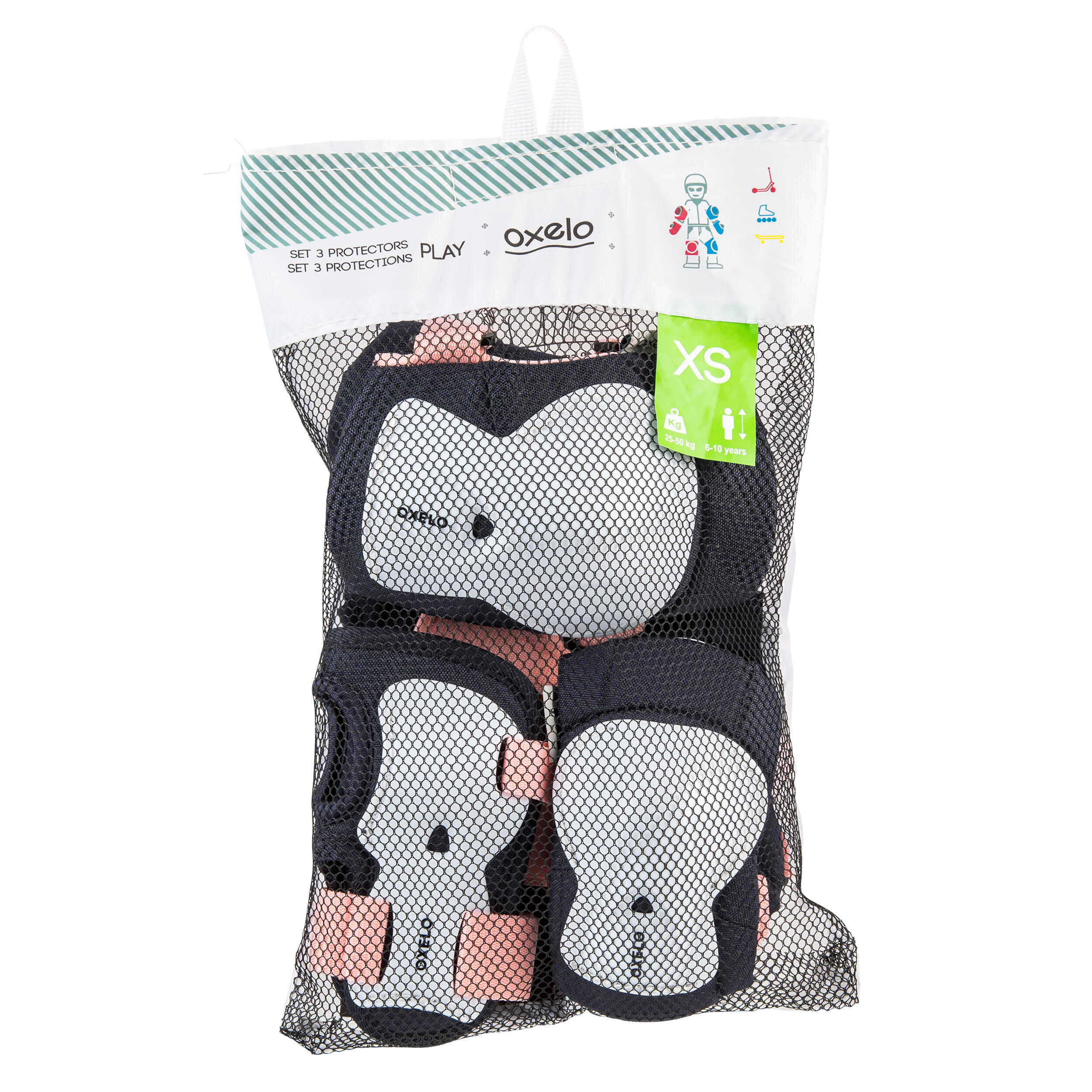 Protections corporelles enfant - Play Bridal rose - OXELO