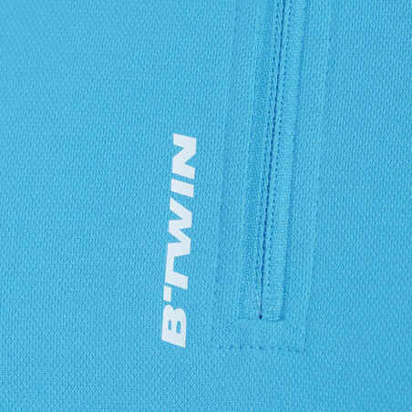 Essential Road Cycling Short-Sleeved Jersey - Blue