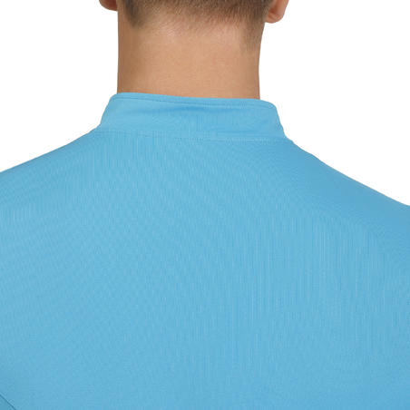 Pagrindiniai plento dviratininko marškinėliai trumpomis rankovėmis, mėlyni