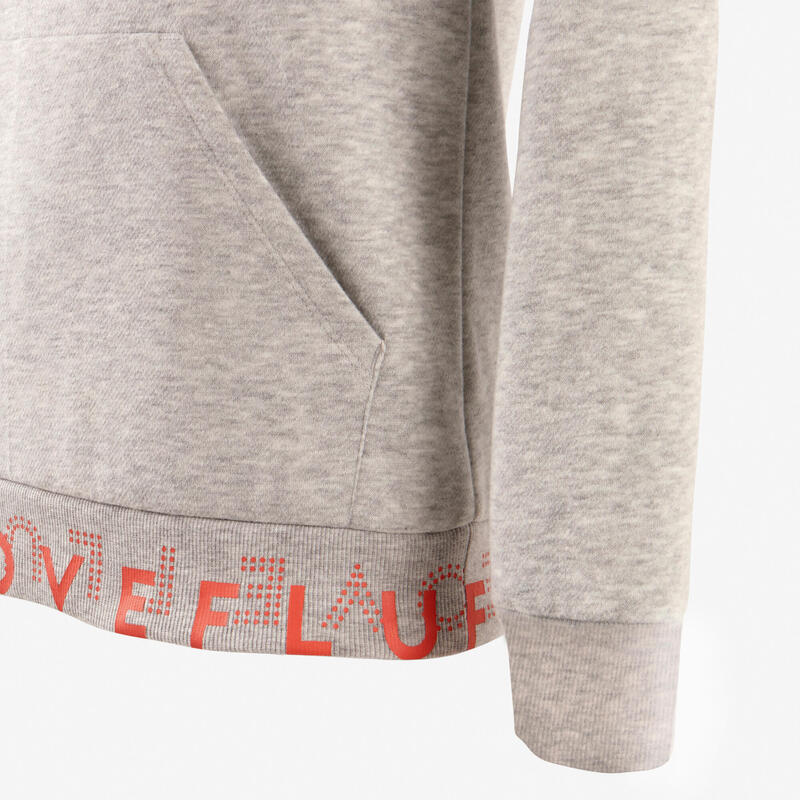 Sweat capuche gris ENFANT