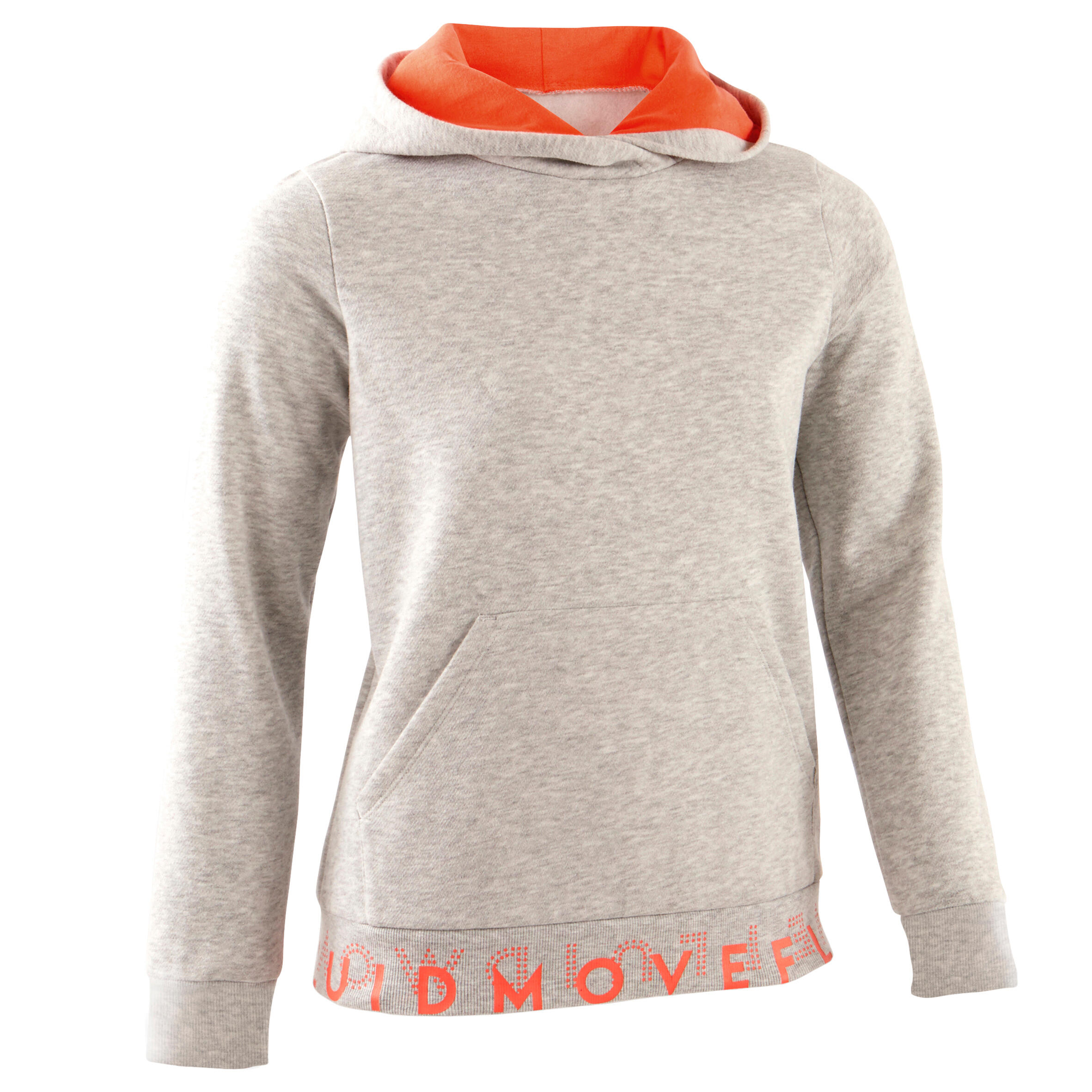 DOMYOS Kids' Hoodie - Grey