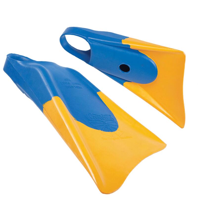 Palmes bodyboard MAKAPUU Orange / Bleu