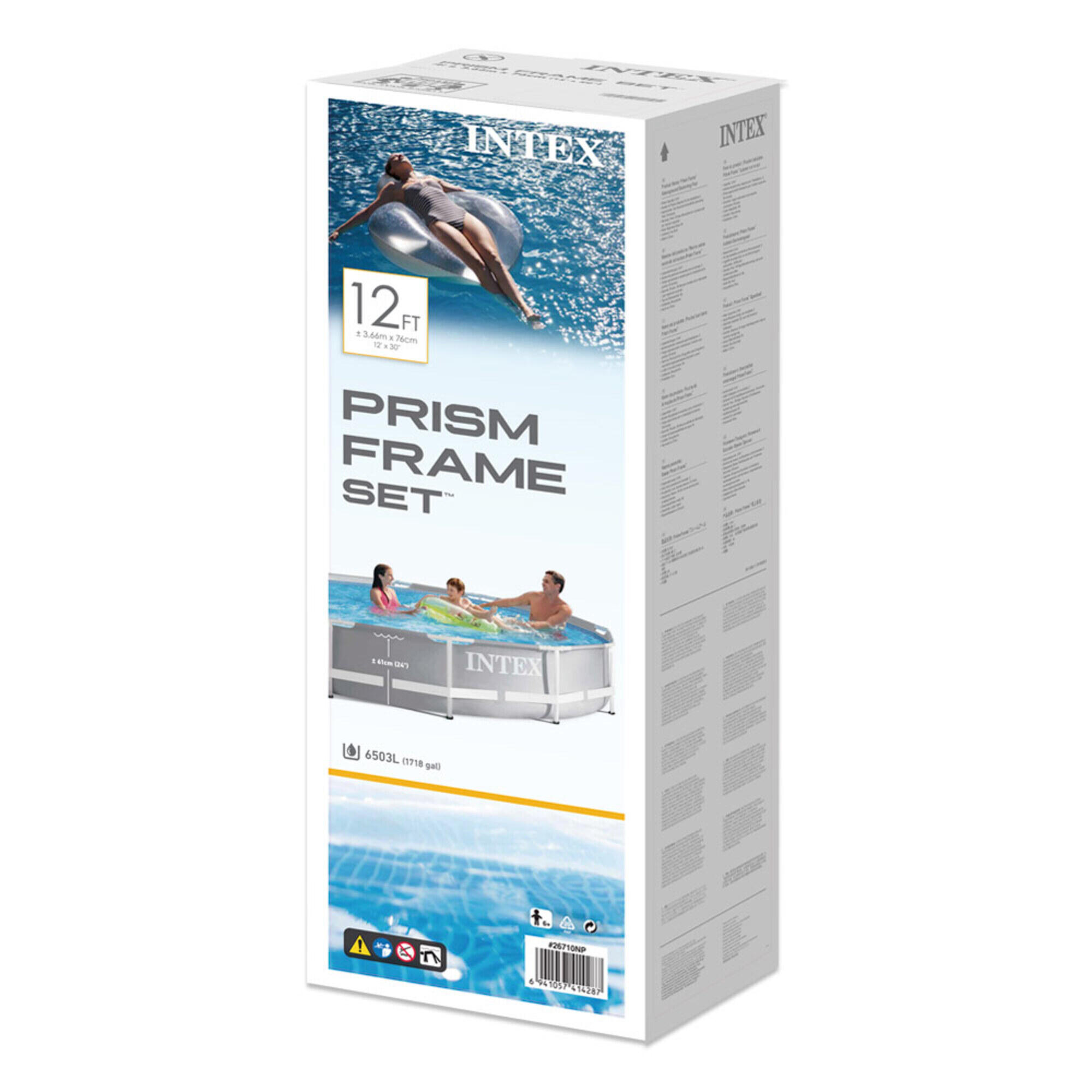 Piscina desmontable redonda Intex 366X76cm 6503l - CD 4/5