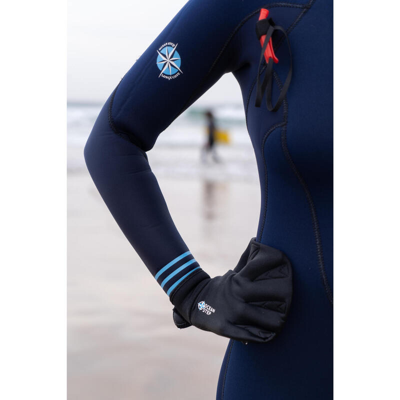  Women’s neoprene sea walking wetsuit 3/2 - blue