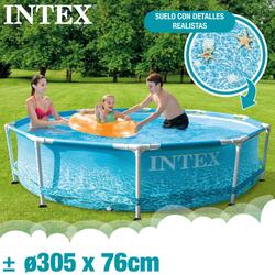 PISCINA DESMONTABLE REDONDA INTEX 305x76cm