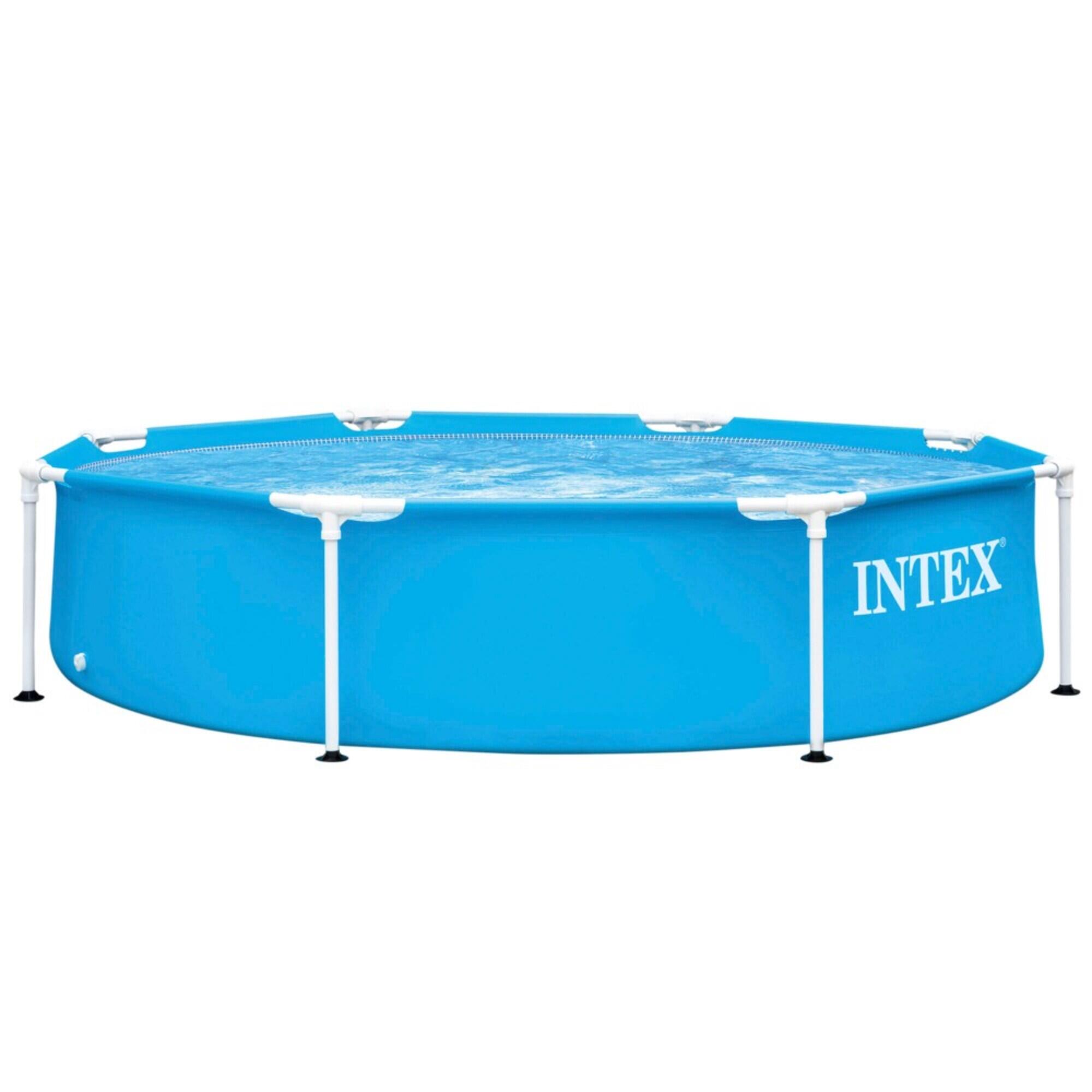 PISCINA DESMONTABLE FAMILIAR REDONDA INTEX 244x51cm 1828L - CD 2/5