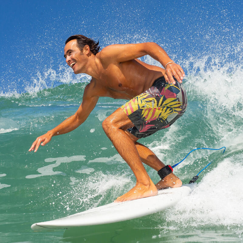 Surfařský leash 6' (183 cm) průměr 7 mm modrý