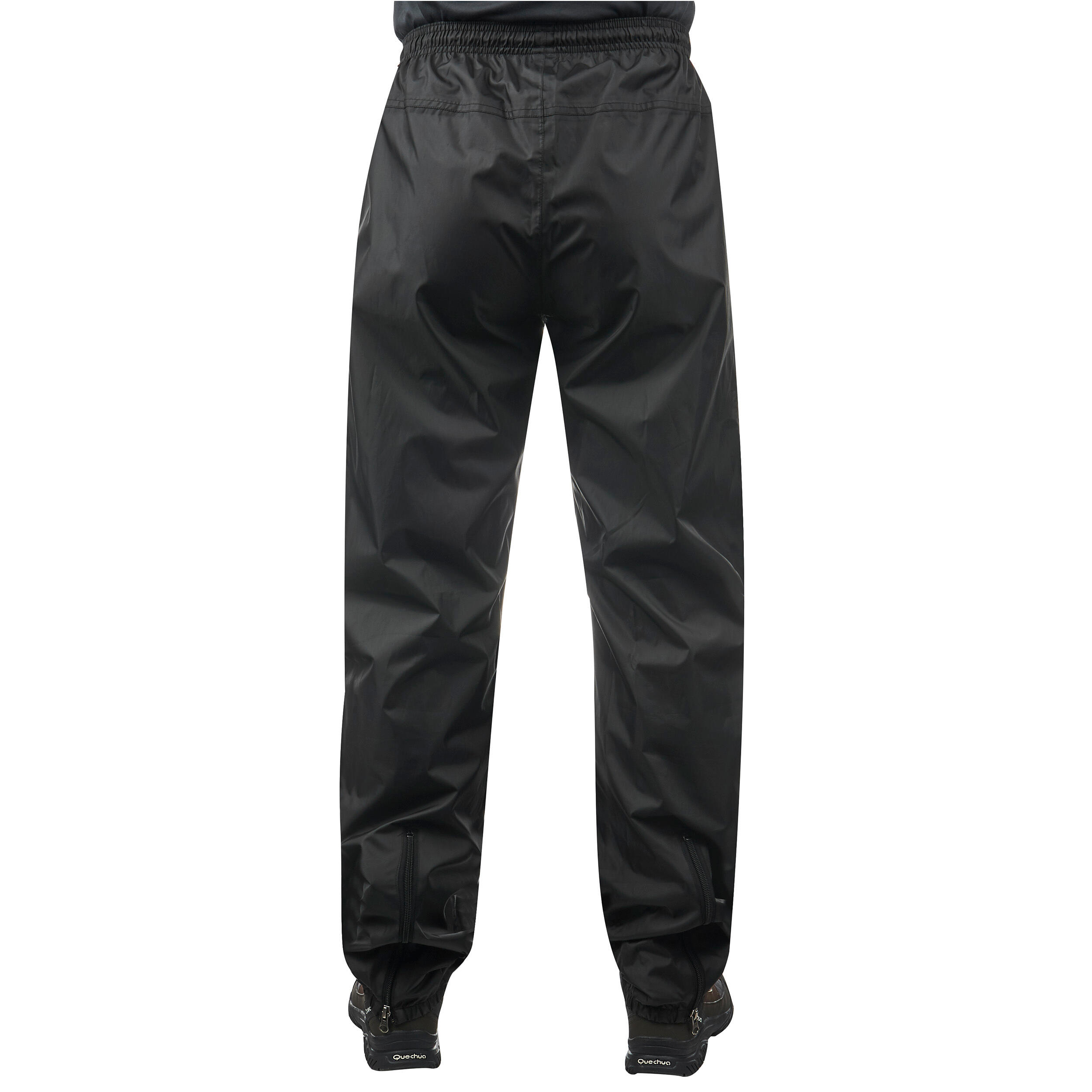 CUBRE PANTALÓN IMPERMEABLE DE TREKKING HOMBRE NH500 NEGRO - Decathlon
