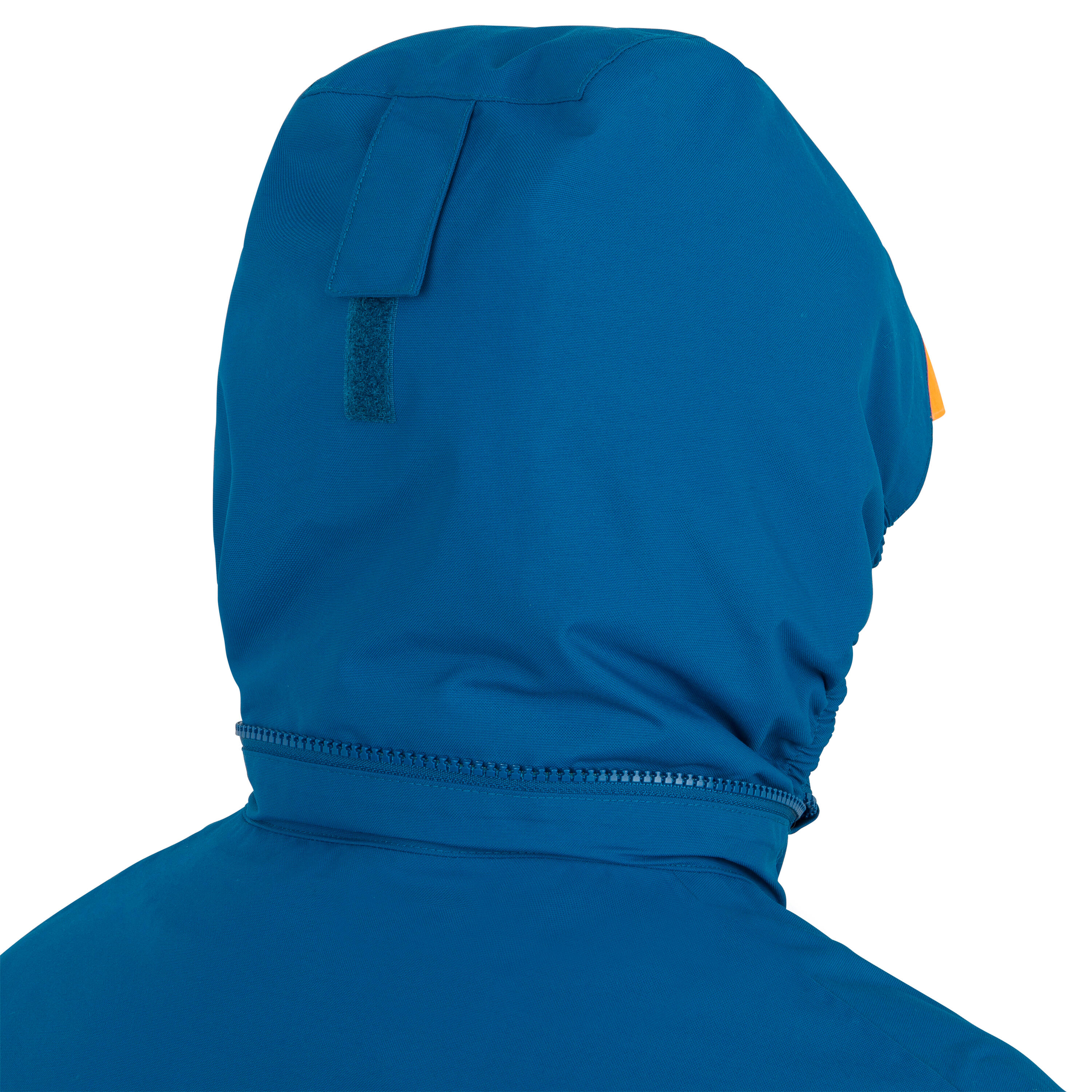 Kids' waterproof windproof sailing jacket 300 - Petrol blue 8/14