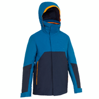 Veste de quart imperméable coupe-vent de voile Enfant SAILING 300 Pétrole bleu