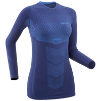 SOUS-VÊTEMENT DE SKI DE FOND THERMIQUE 900 FEMME - BLEU