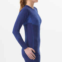 WOMEN’S THERMAL CROSS-COUNTRY SKI BASE LAYER 900 – BLUE