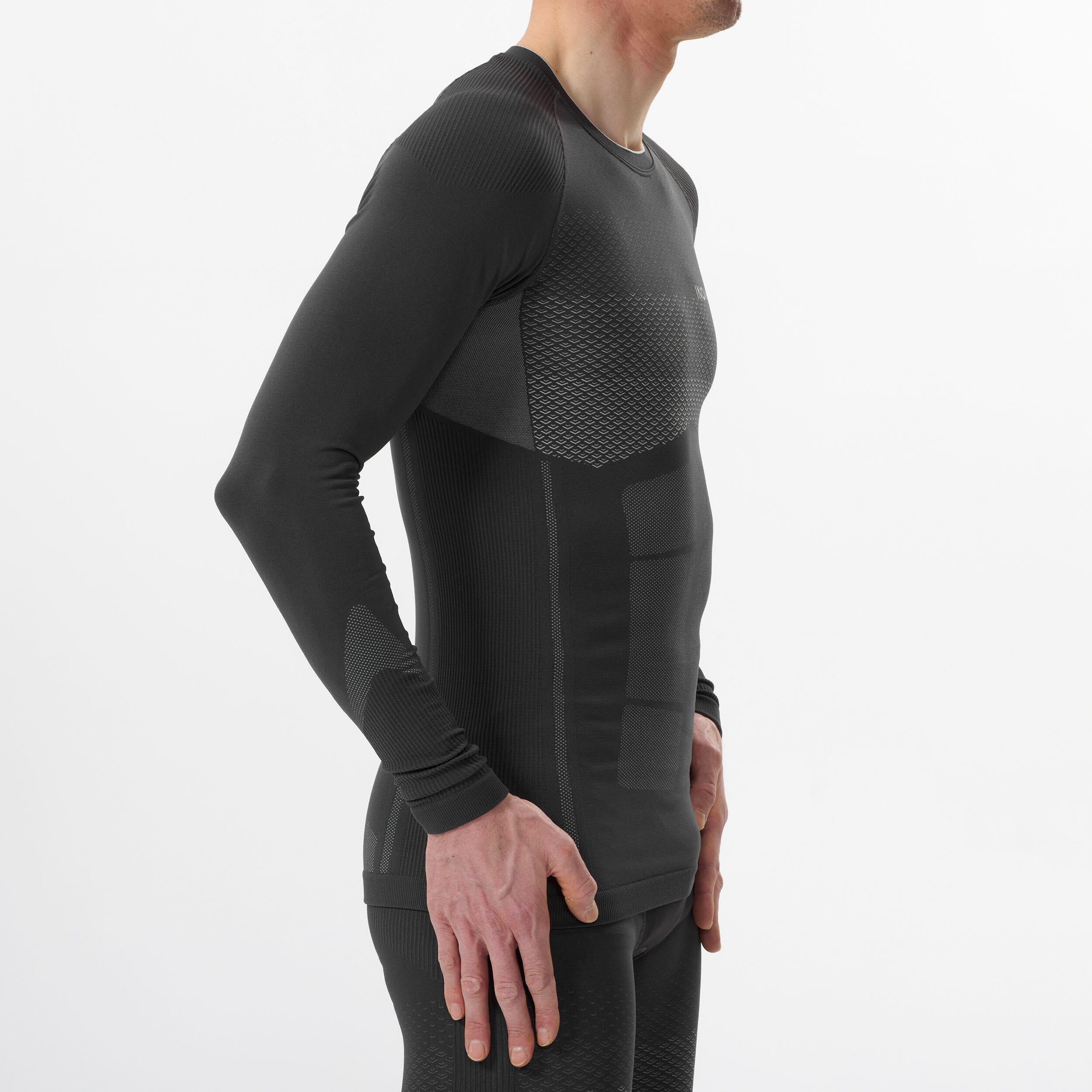 CAMISOLA TÉRMICA DE SKI DE FUNDO HOMEM 900 PRETO 3/10