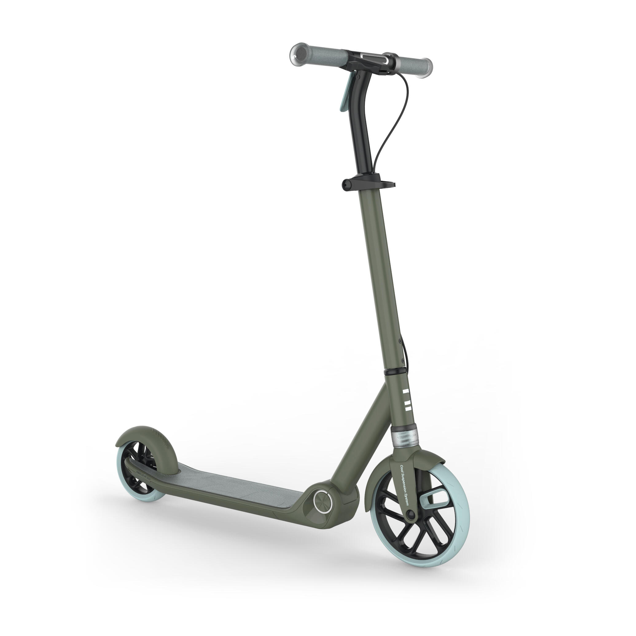 Scooter Tretroller Kinder ‒ M900 khaki/hellblau 9/15