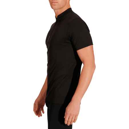 Essential Road Cycling Short-Sleeved Jersey - Black