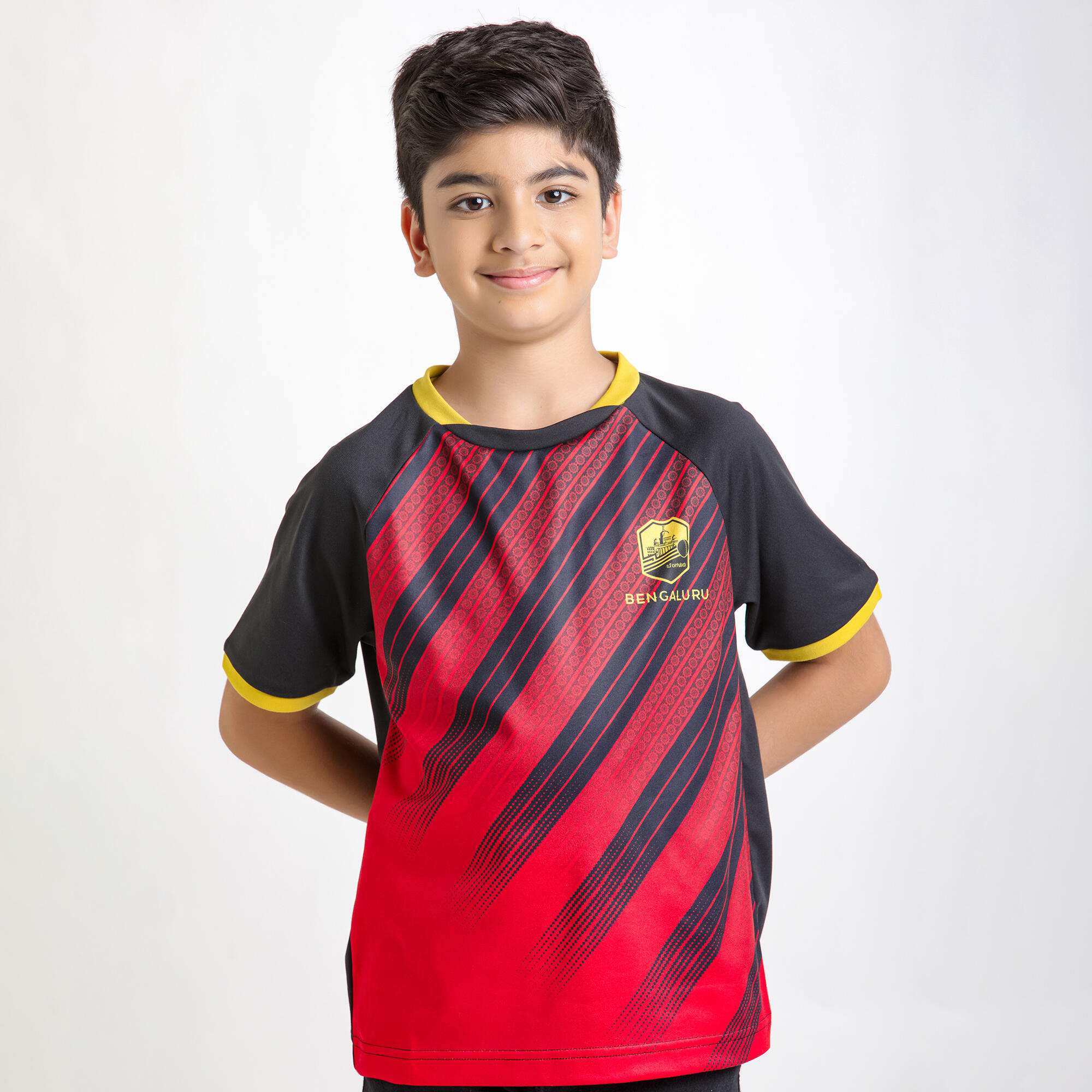 Kids Cricket City TShirt Cty500 Bengaluru