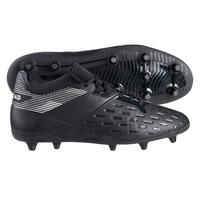 Adult Dry Artificial Pitch Moulded Rugby Boots Advance 500 - Black/Grey