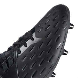Men's Dry Artificial Pitch Moulded Rugby Boots Advance 500 - Black/Grey