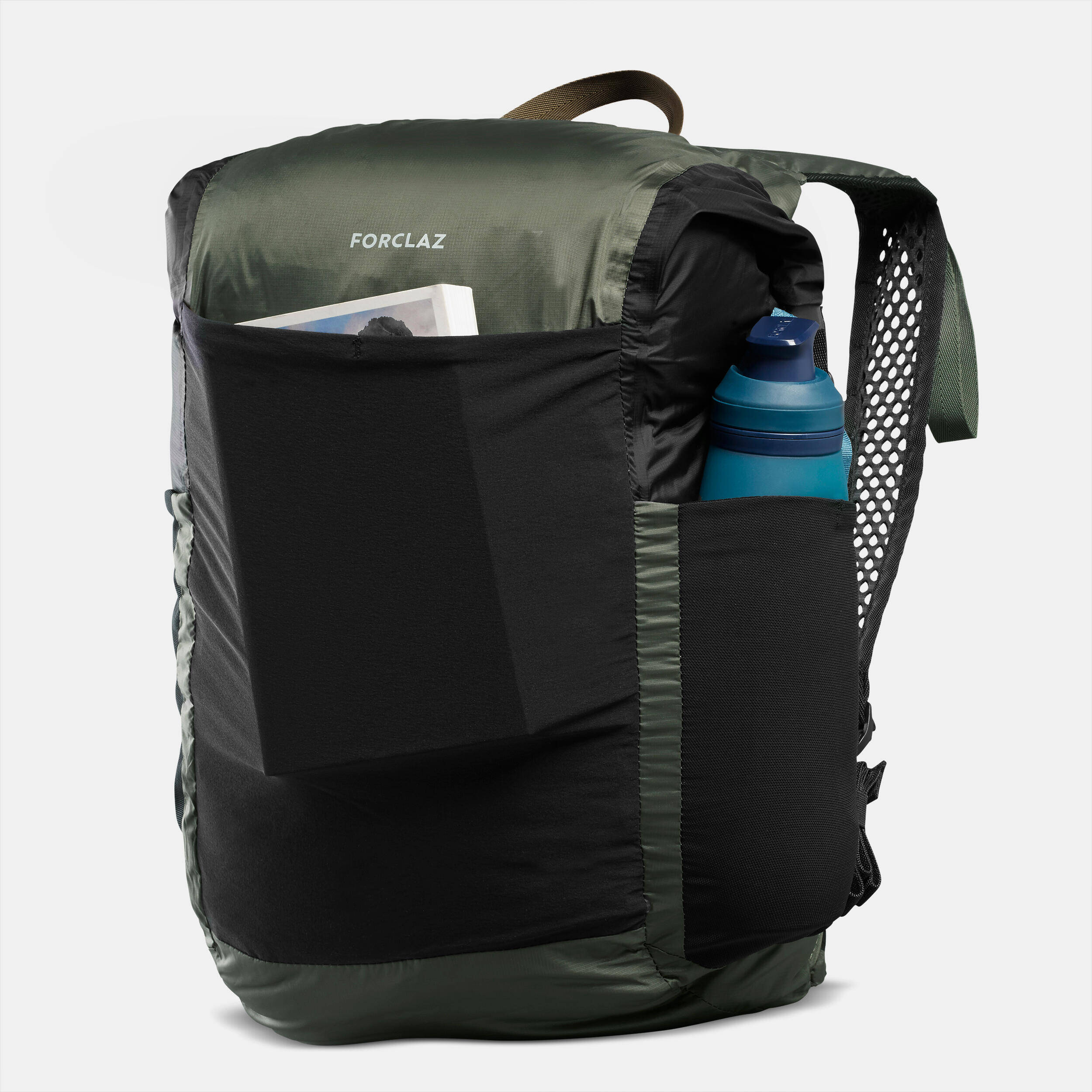 Travel 25L foldable and waterproof pocket backpack - Green -  2