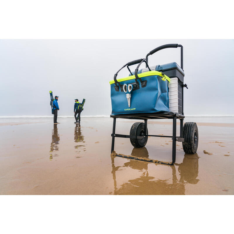 Construction chariot de pêche - SurfCasting Aquitaine