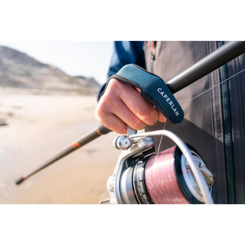 Chránič prstu při surfcastovém rybaření