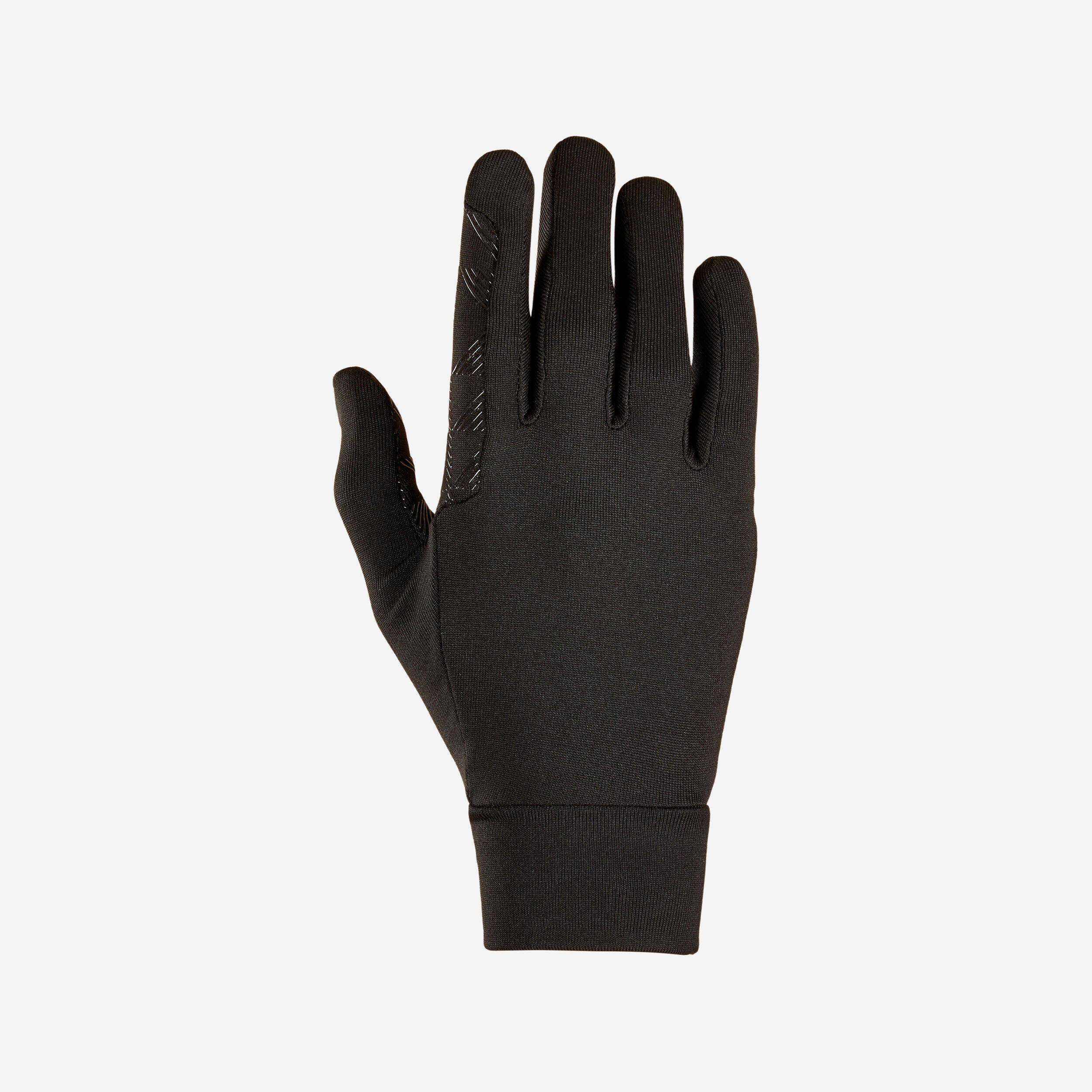 Kids' Horse Riding Gloves 100 - Black -  1